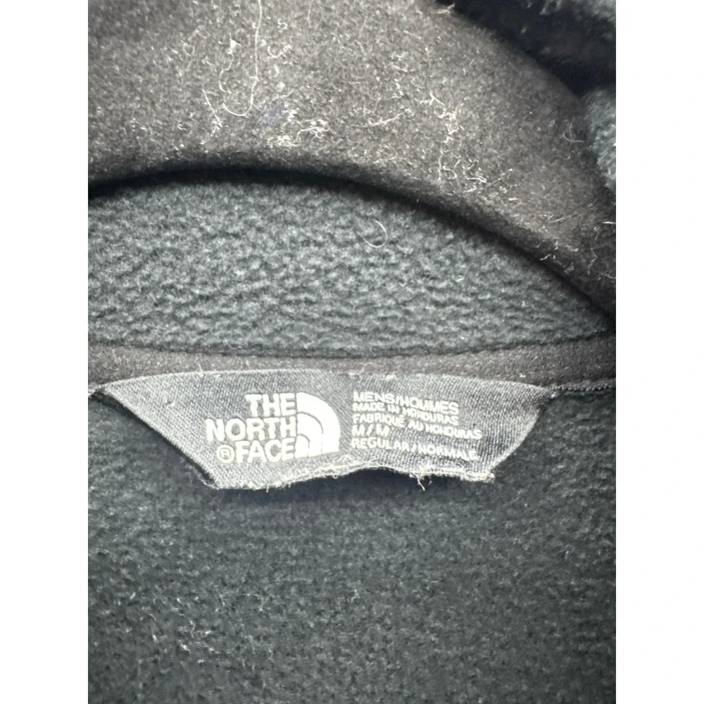 The North Face Half‎ Zip Fleece Mock Neck Pullover Jacket Black Mens Size M